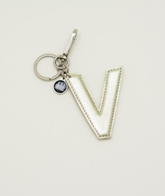 Letters Leather keychains