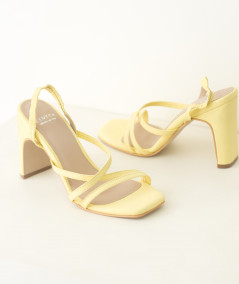 Tulum Yellow Sandals