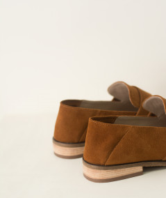 Petra camel loafers
