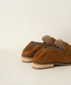 Petra camel loafers