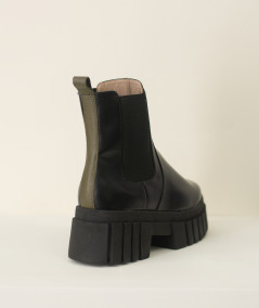 Qenko chelsea leather boots