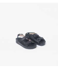 Bilbao Black strap sandals