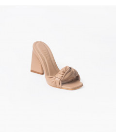 Rebeca nude leather sandals