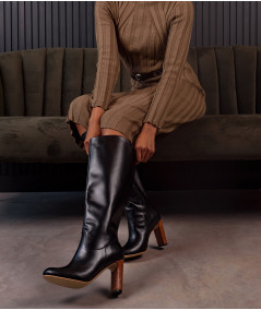 Paula leather boots