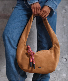 Cartera Paulina de cuero