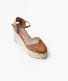 Alpargatas Anafé caramelo