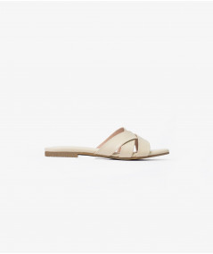 Sandalias Angie Beige