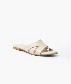 Sandalias Angie Beige
