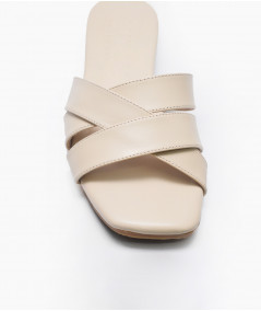 Sandalias Angie Beige