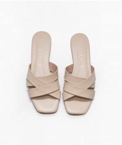 Sandalias Angie Beige