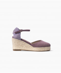 Alpargatas Creta velvet Malva