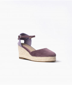Alpargatas Creta velvet Malva