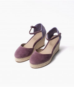 Alpargatas Creta velvet Malva