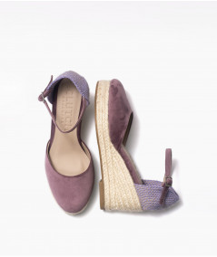 Alpargatas Creta velvet Malva