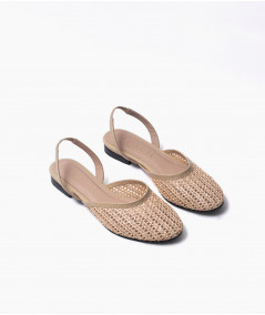 Flats Ana rafia Natural