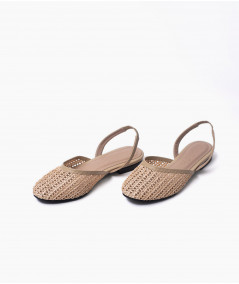 Flats Ana rafia Natural