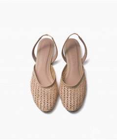 Flats Ana rafia Natural
