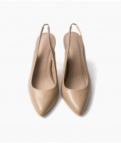 Lilly nude leather Stilettos
