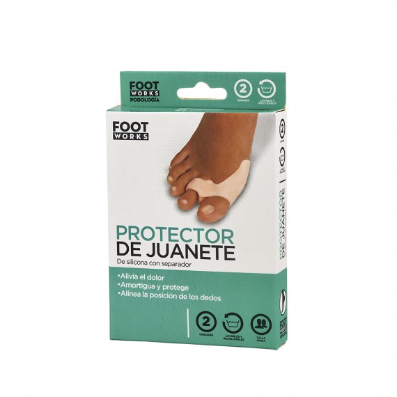 FOOT WORKS® - Silicone bunion protector with separator