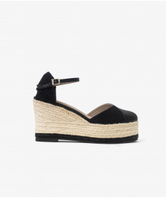 Anafe black espadrilles