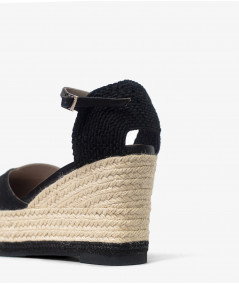 Anafe black espadrilles