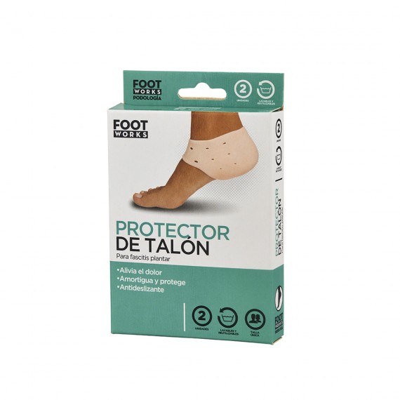 FOOT WORKS® - Silicone heel protector