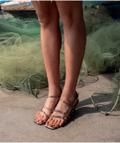 Lola leather sandals