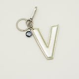 Llavero de cuero Letras