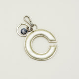 Llavero de cuero Letras