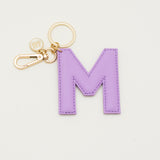 Llavero de cuero Letras