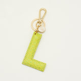 Llavero de cuero Letras