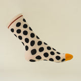 Medias Largas Puntos Negros