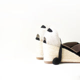 Alpargatas con cinta Creta Negro