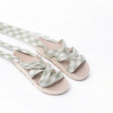 Sandalias Capri Vichy Verde