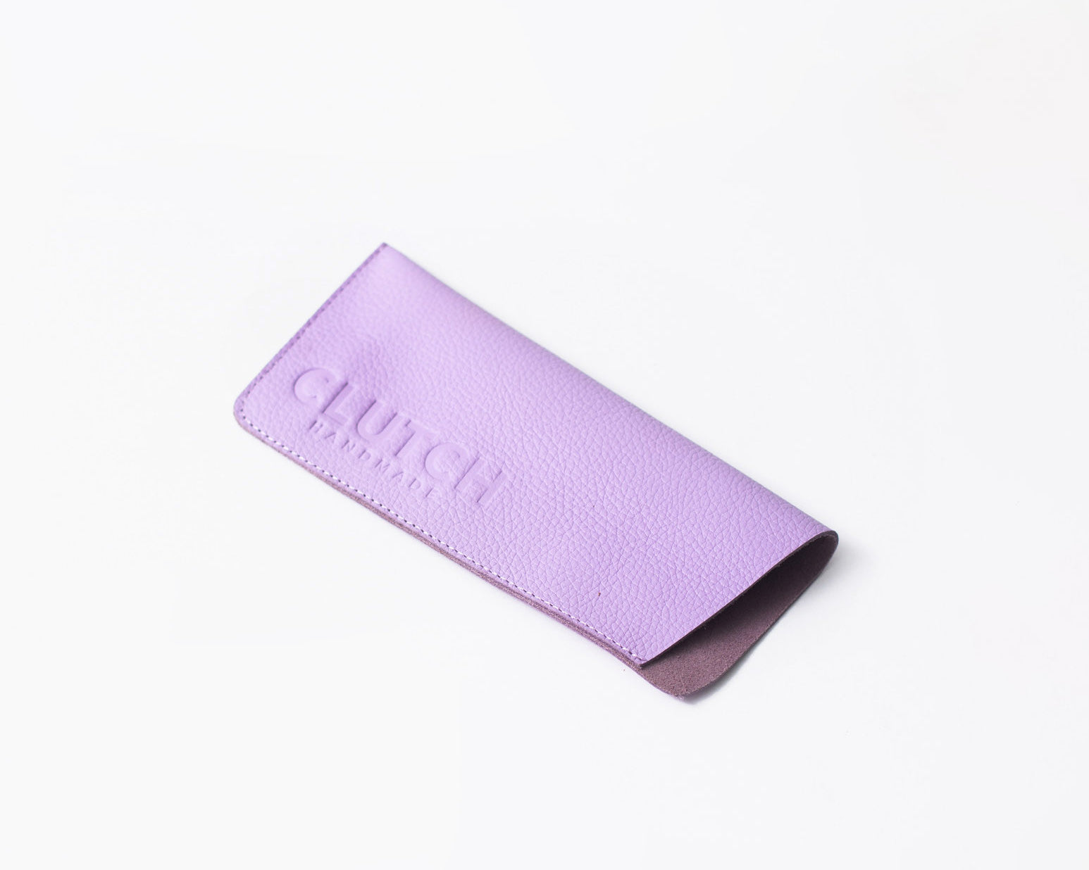 Estuche para lentes de cuero