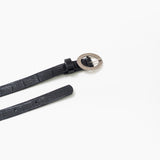 Cinturón de cuero Margot Ovalado