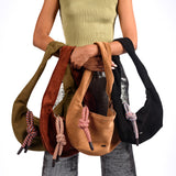 Cartera Paulina de cuero