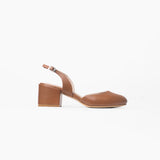 Camille Pumps midi caramelo