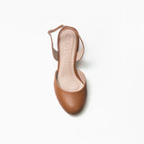 Camille Pumps midi caramelo