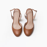 Camille Pumps midi caramelo
