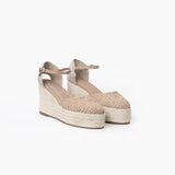 Alpargatas Creta High Rafia Natural