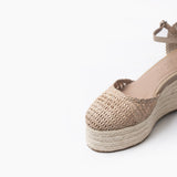 Alpargatas Creta High Rafia Natural