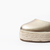 Alpargatas Creta Dorado