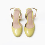 Camille Pumps midi pistachio