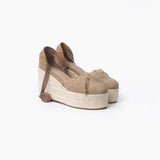 Alpargatas Anafé khaki