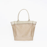 Cartera Malta de cuero y malla