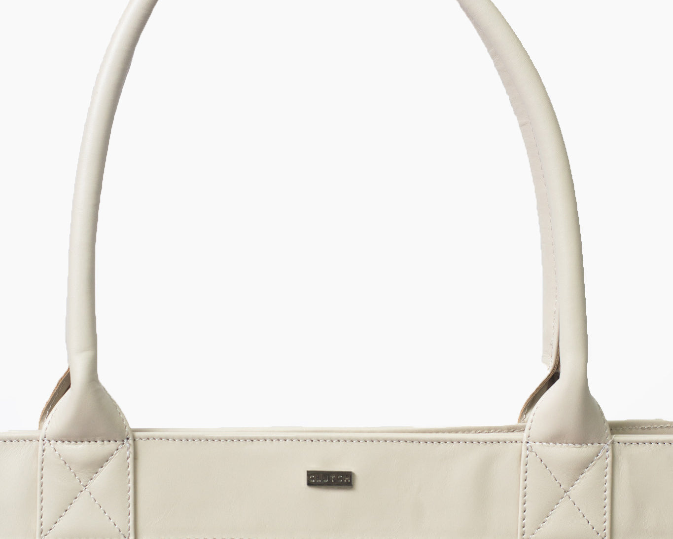 Cartera Malta de cuero y malla