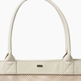 Cartera Malta de cuero y malla