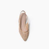 Flats Coco rafia natural