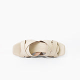 Sandalias Angie Beige